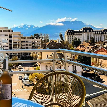 Penthouse Vue Incroyable Lac Et Montagnes Annecy Kültér fotó